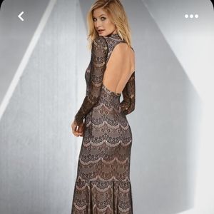 Venus Victorian style long crochet dress